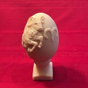 Eggcentrics Zodiac Aries Sculpture